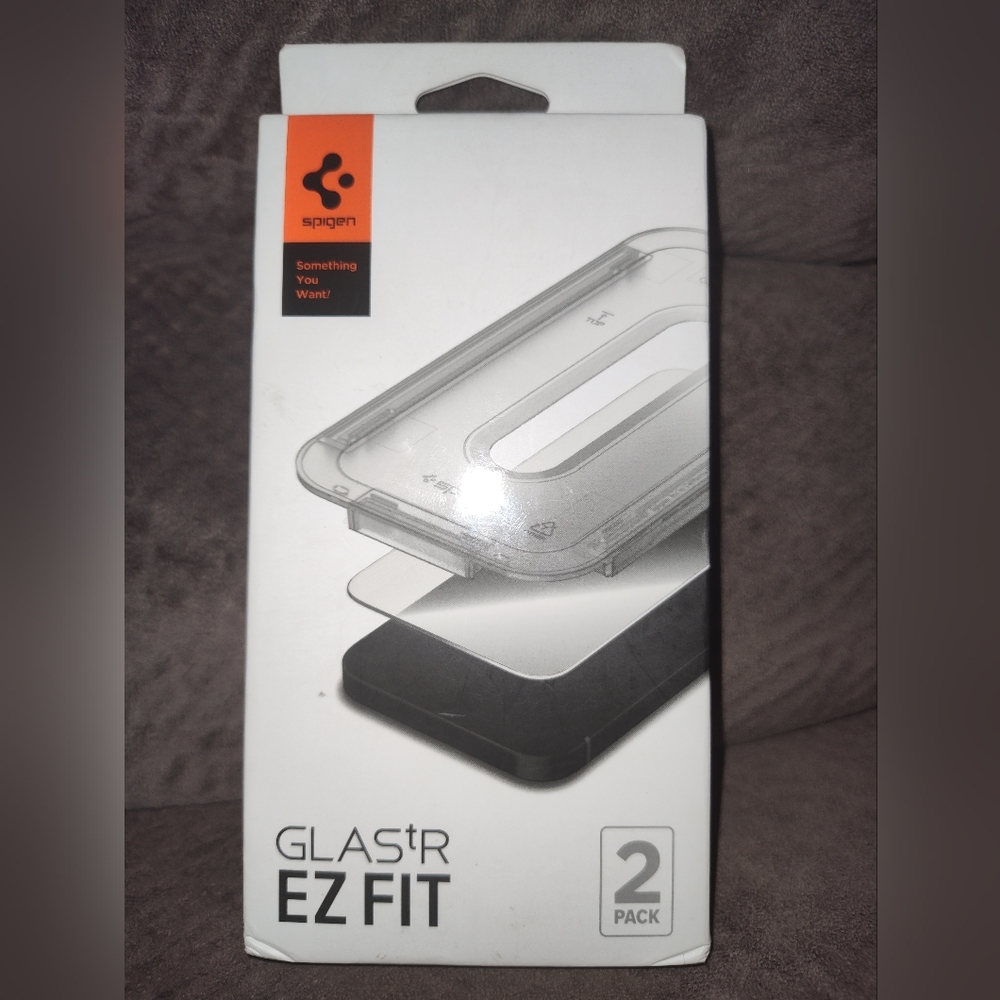 Spigen EZ Fit Tempered Screen Protector for iPhone 14 Plus, iPhone 13 Pro Max